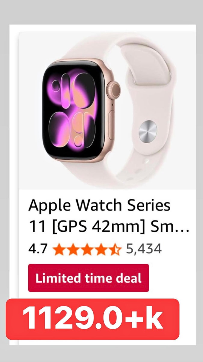 Apple Watch Series 11 [GPS 42mm]