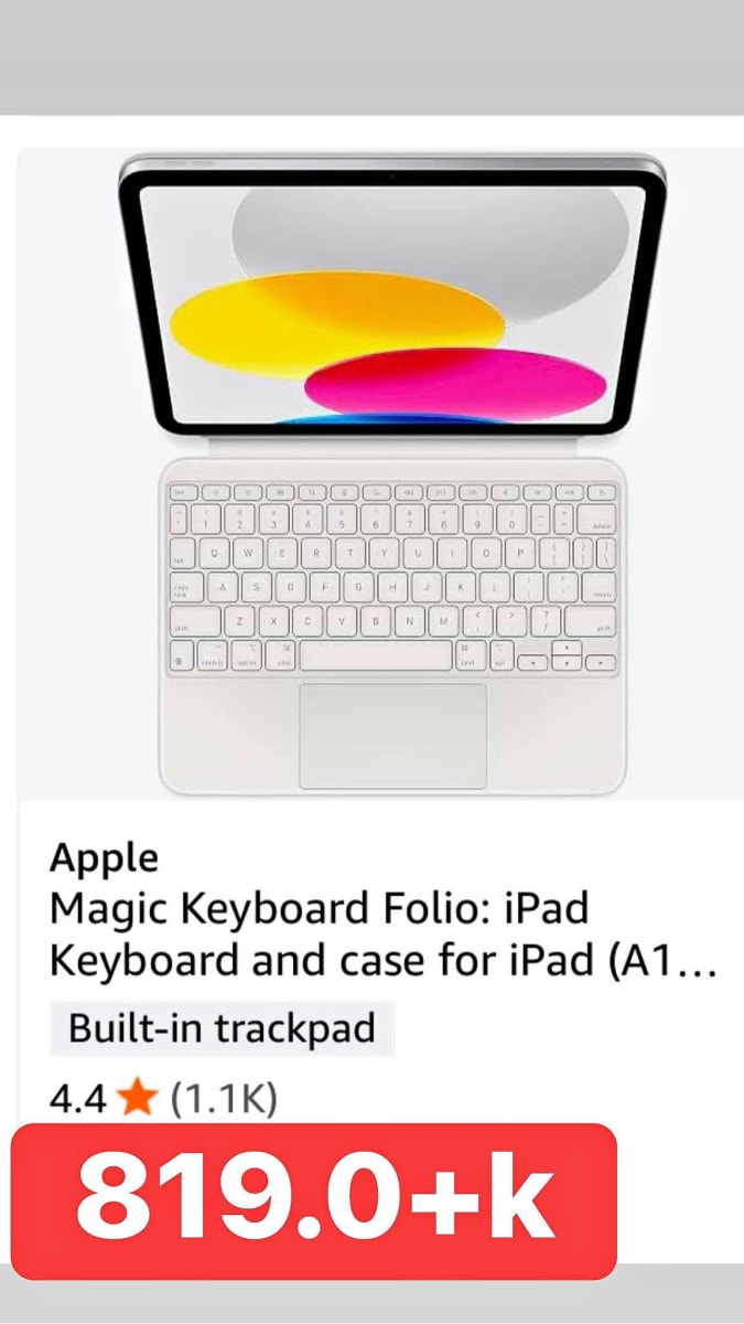 Apple Magic Keyboard Folio: iPad Keyboard and case for iPad