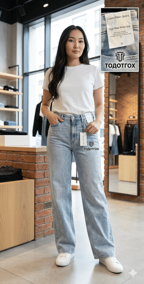 High Rise Wide leg