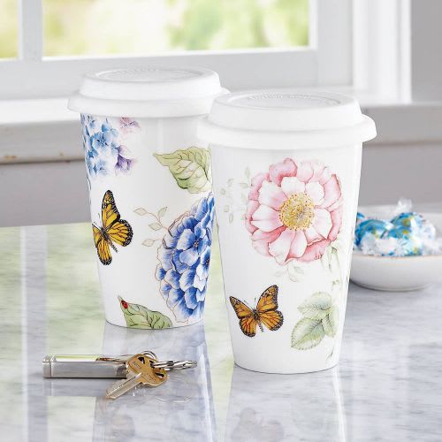 Lenox Butterfly Meadow Thermal Travel Mug