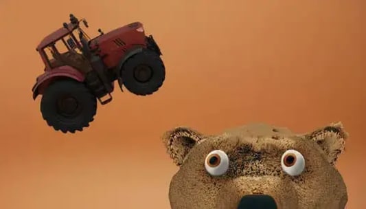 3D-Animation und Charakterdesign für BAERIC von Harder Design