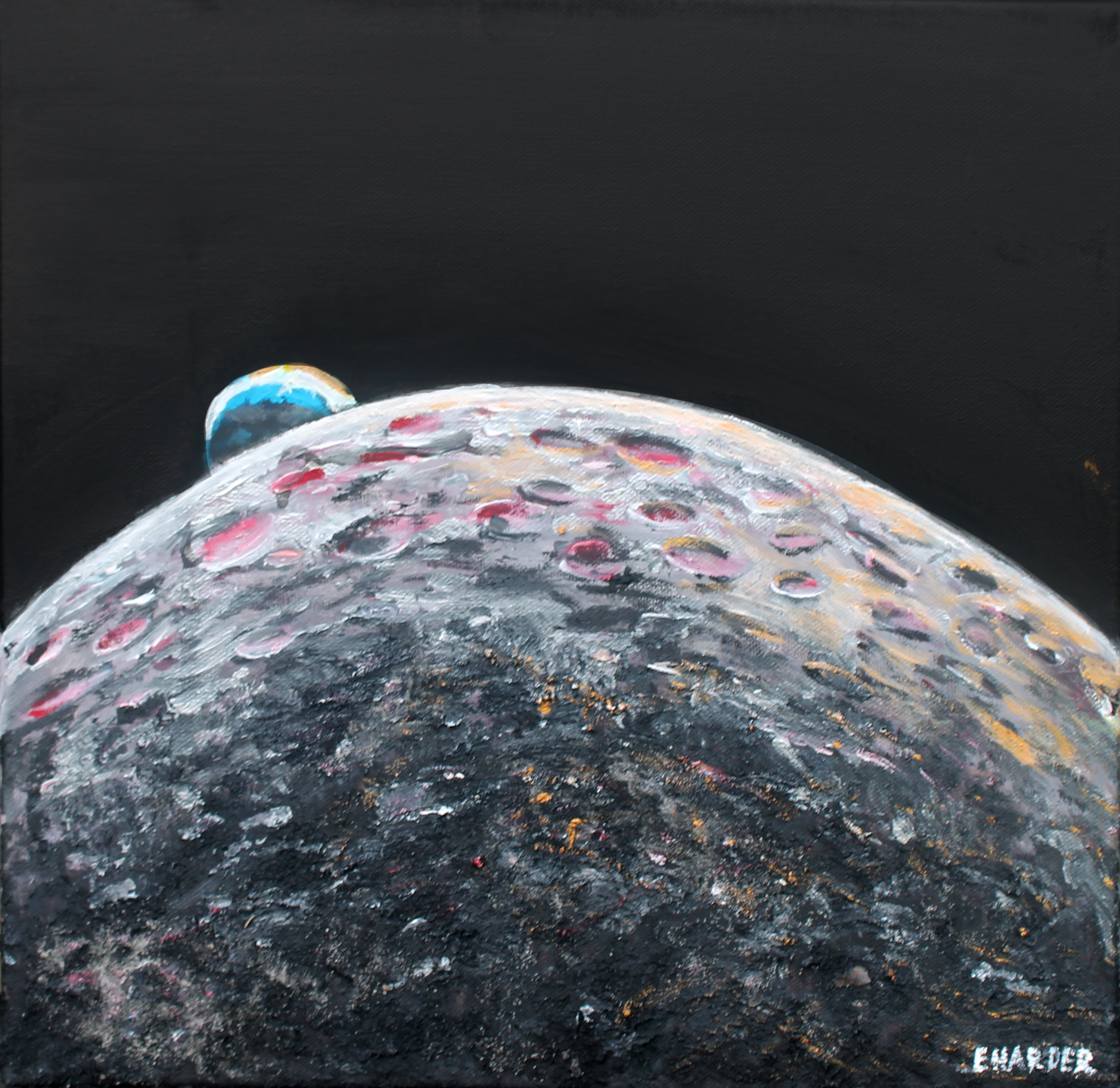 Rückseite des Mondes - Artemis Mission Harder-Design