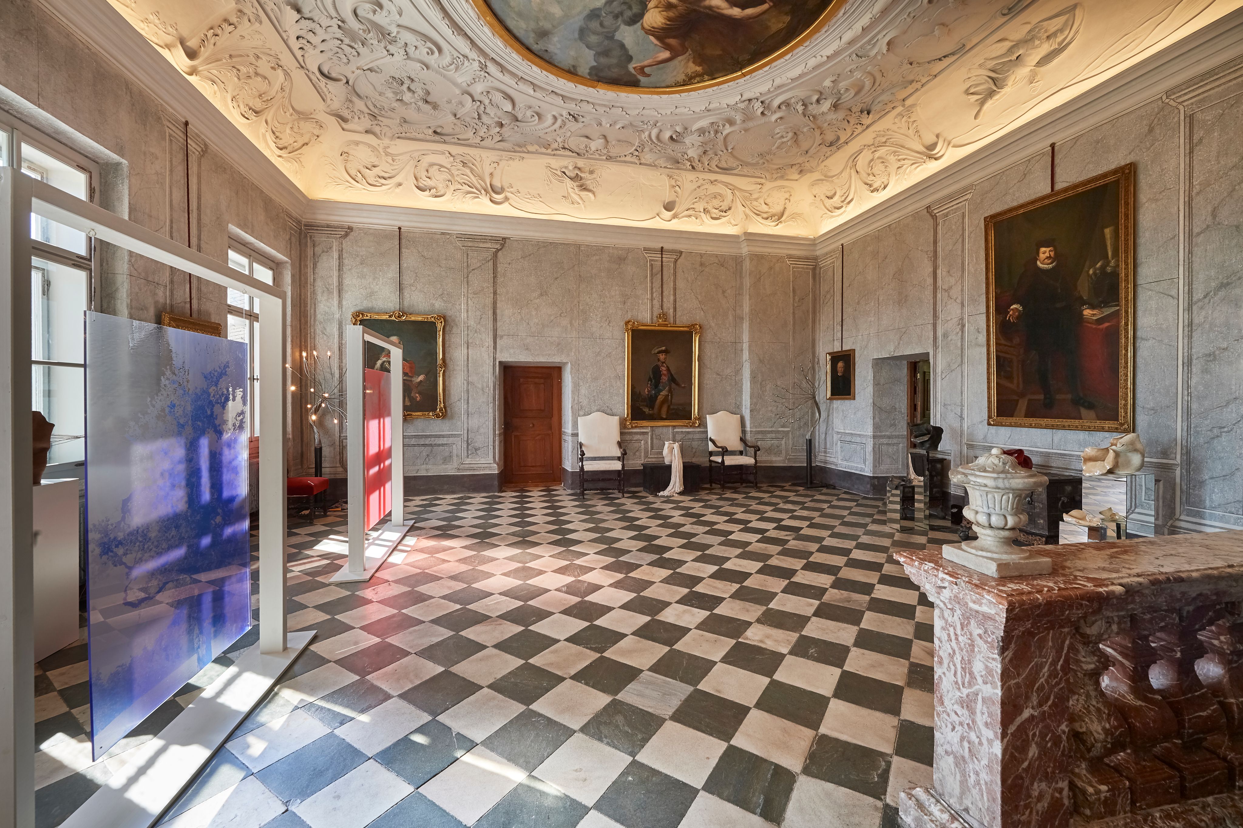 The Great Hall of Salon Meiselberg 2023 exhibition.