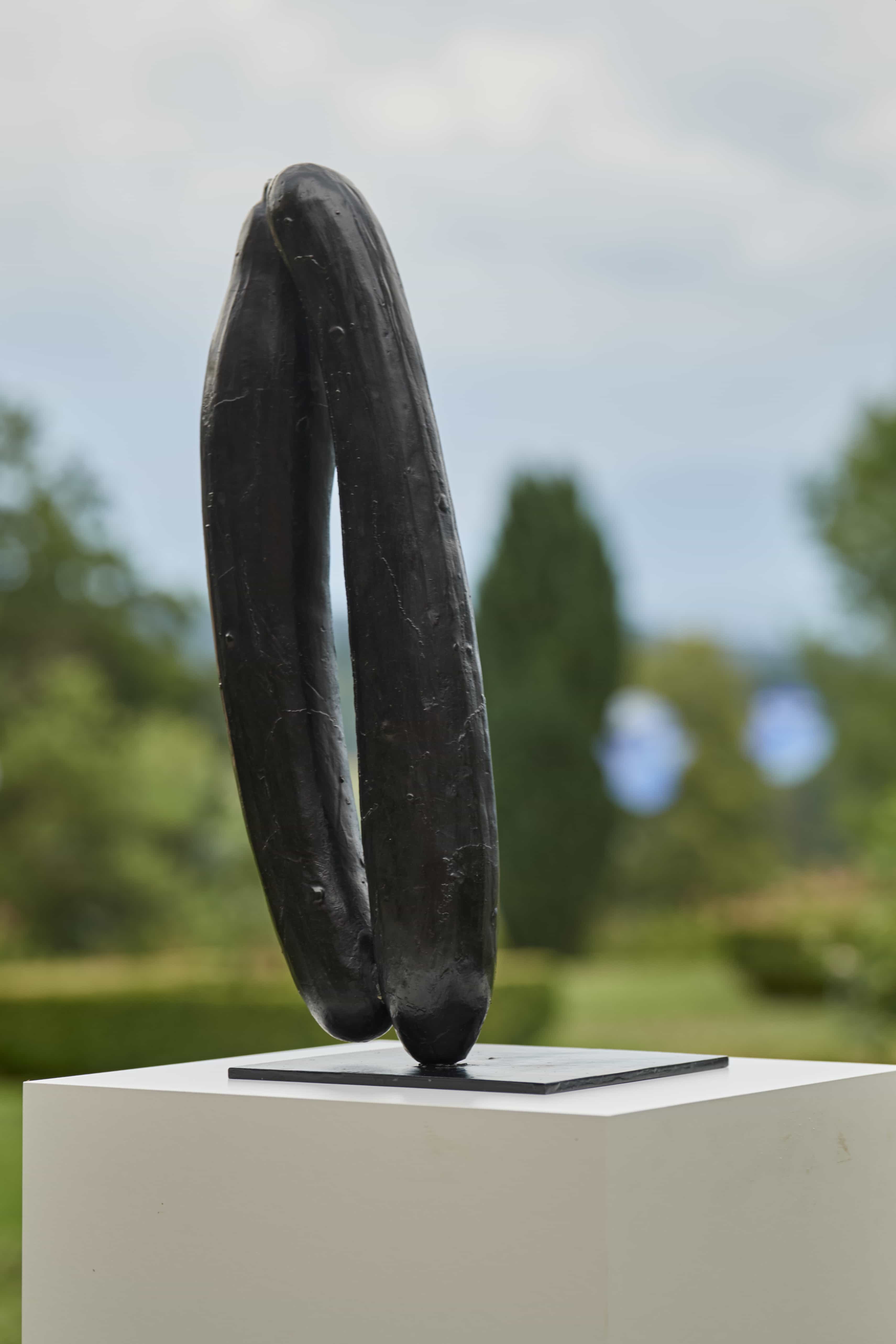 Erwin Wurm, Untitled (G049), 2019, Metal, bronze, patina, 46 x 20 x 18 cm