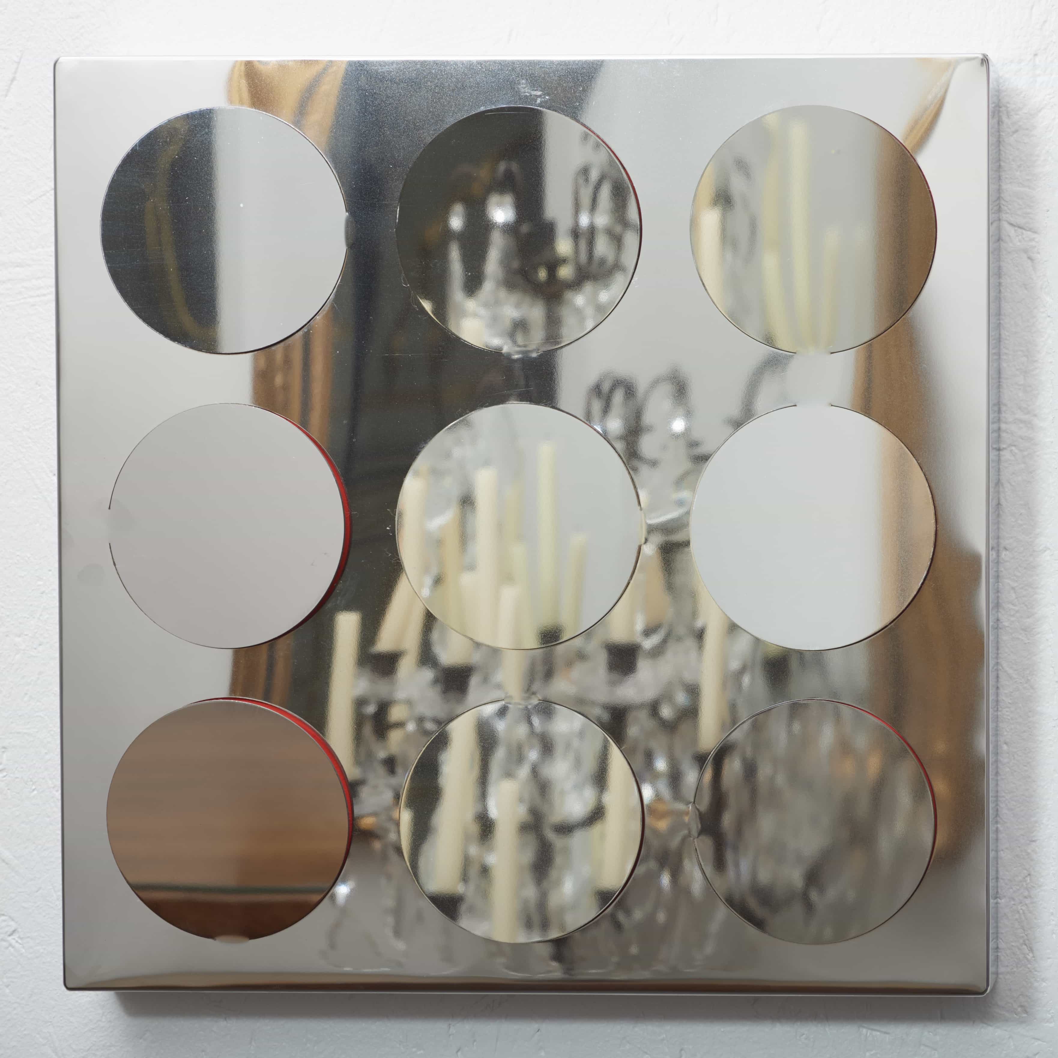 Antonio Bokel, Untitled, Stainless Steel, 40 x 40cm