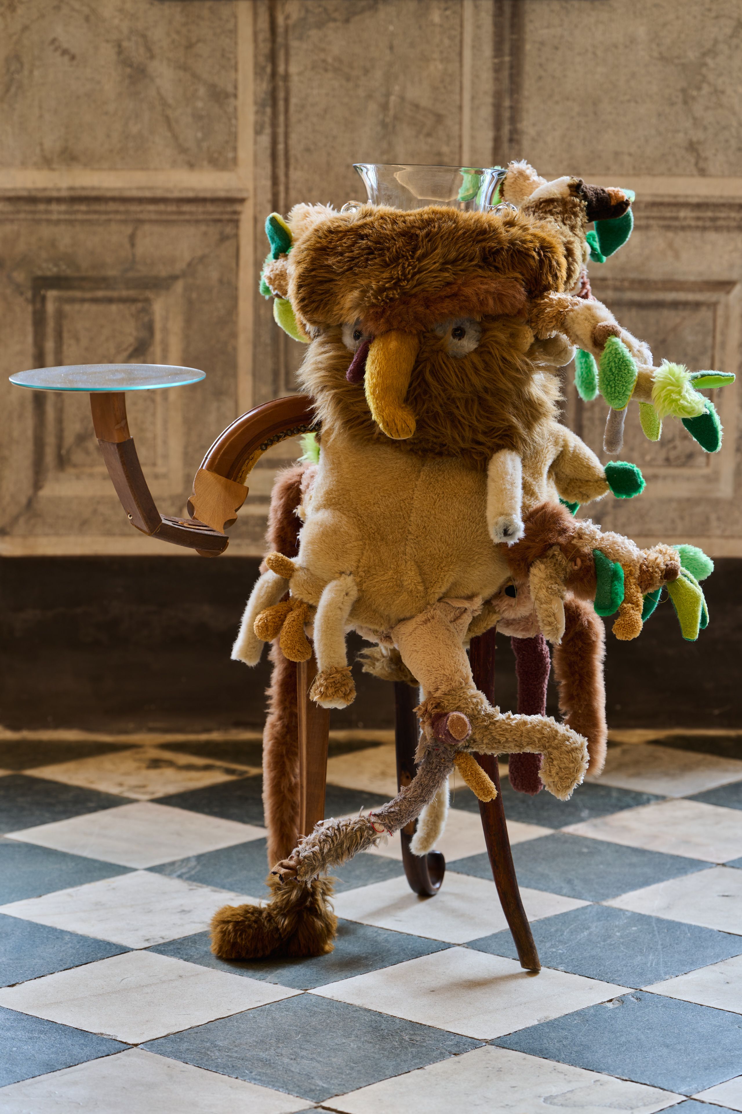 Gelatin, Gelatinetta Veneziana, 2024, Cuddle Toy, wood, 91 x 78 x 67 cm