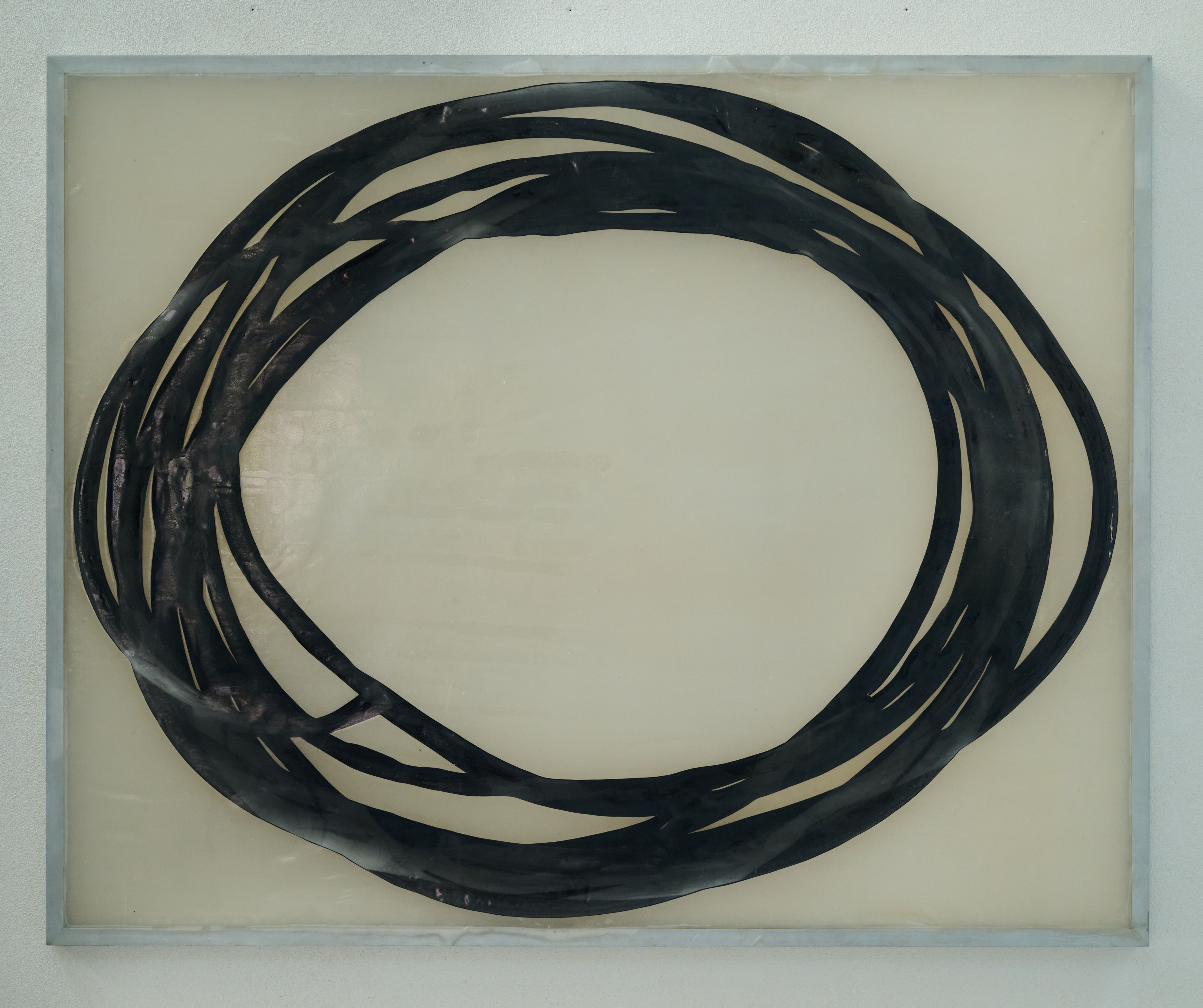 Hans Kupelwieser, O.T., 2005, Photogramm, epoxy, aluminium, 125 x 155 cm