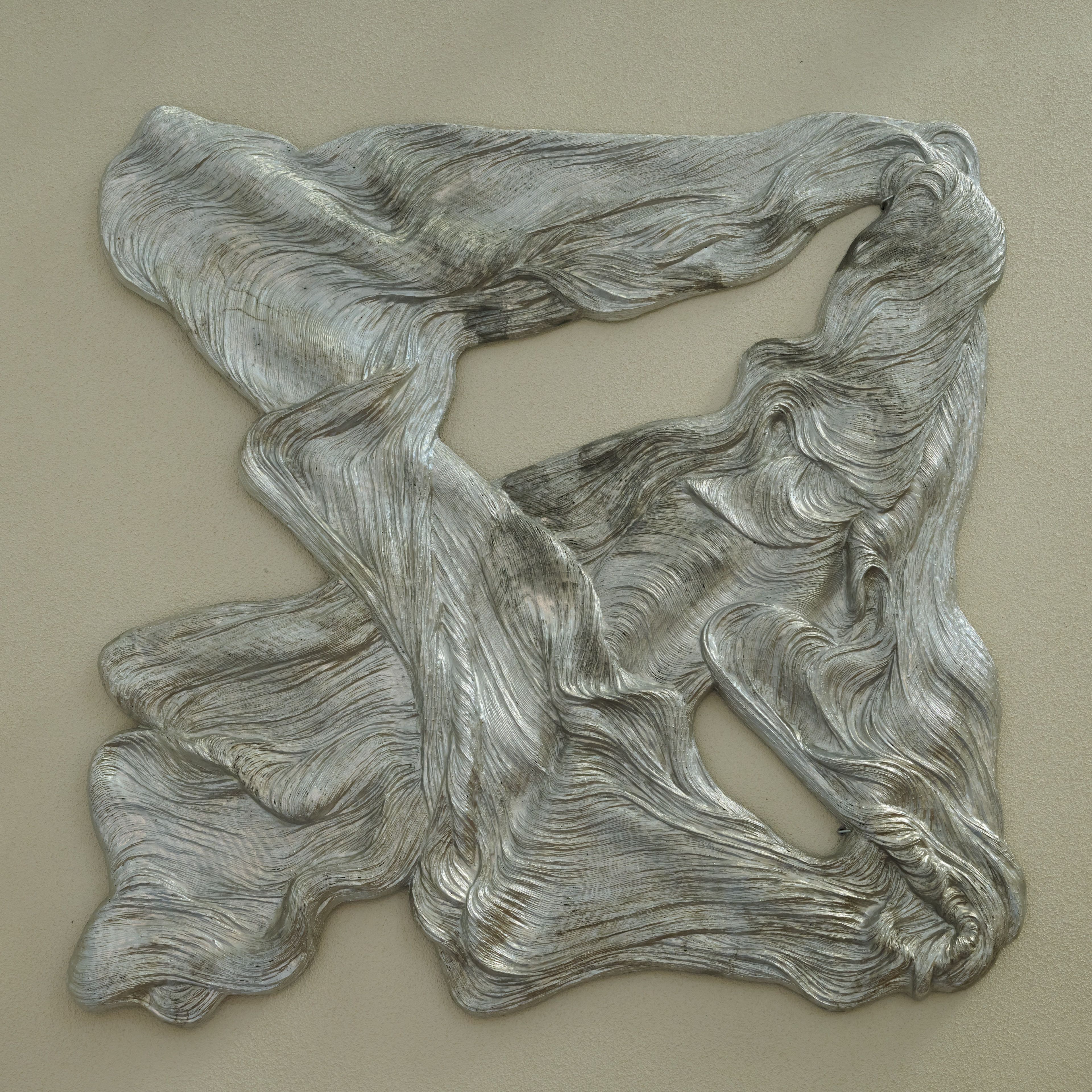 Hans Kupelwieser, O.T., 2025, Cast, aluminium, 95 x 95 cm