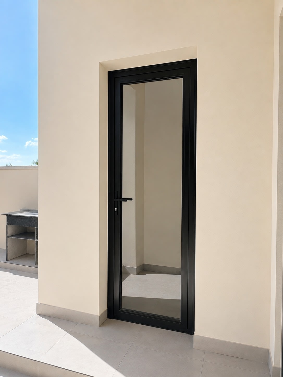 Hinged Aluminum Door System