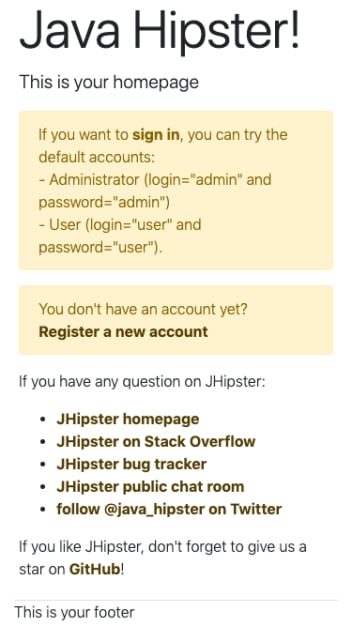 Create Your First Jhipster Project Better Projects Faster