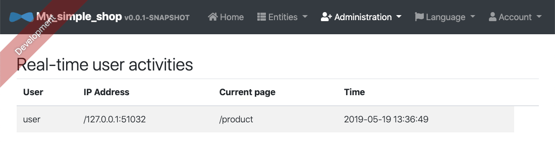 User tracker