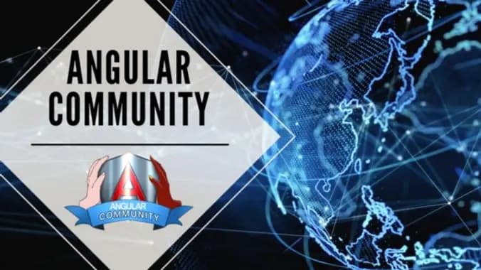 Angular Community Meetup logo