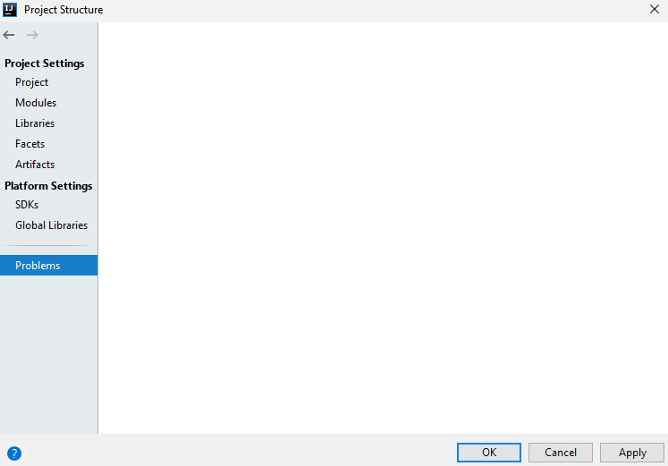 No more project problems in IntelliJ