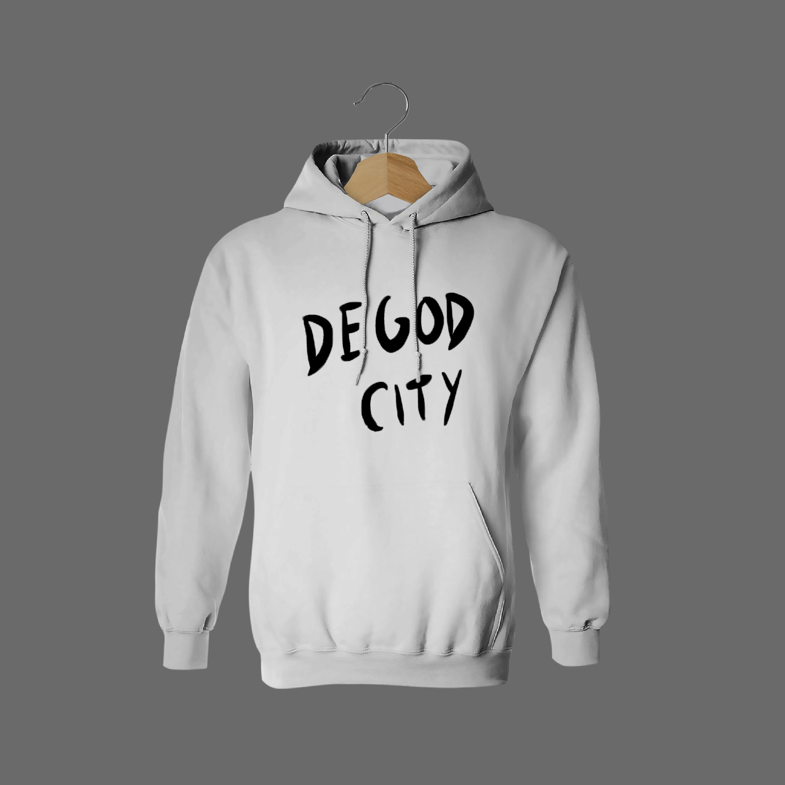 Front of tote bag with washed black canvas body, black straps, and tan leather handles and accents.