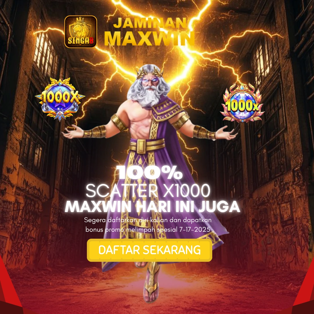 SINGA8 : Situs Slot Olimpus Super Scatter 1000 Terbaru