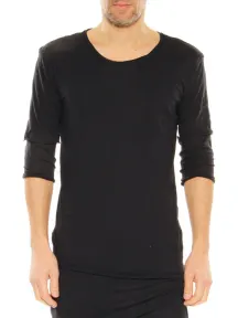 Long T-Shirt Thom Krom black