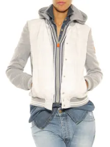 Casual jacket Save the Duck white-grey