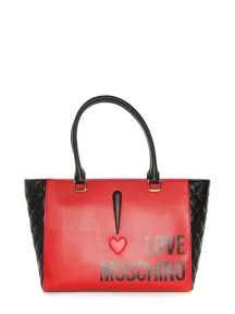 Shopper Moschino Love red