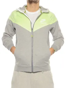 Hoodie Nike grau-gelb