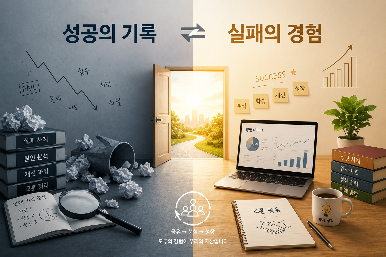 실패의 기록, 실패의 경험