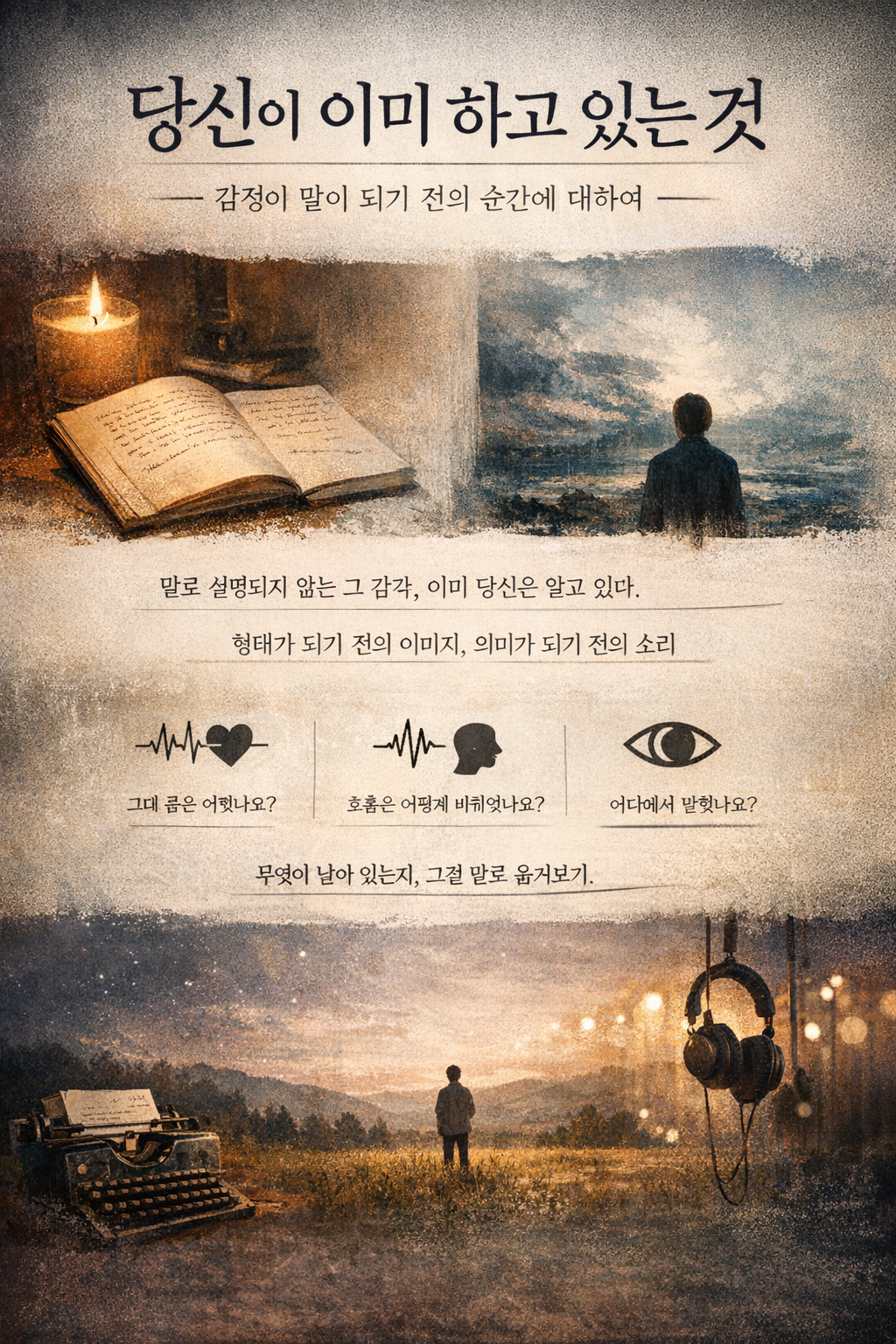 당신이 이미 하고 있는 것