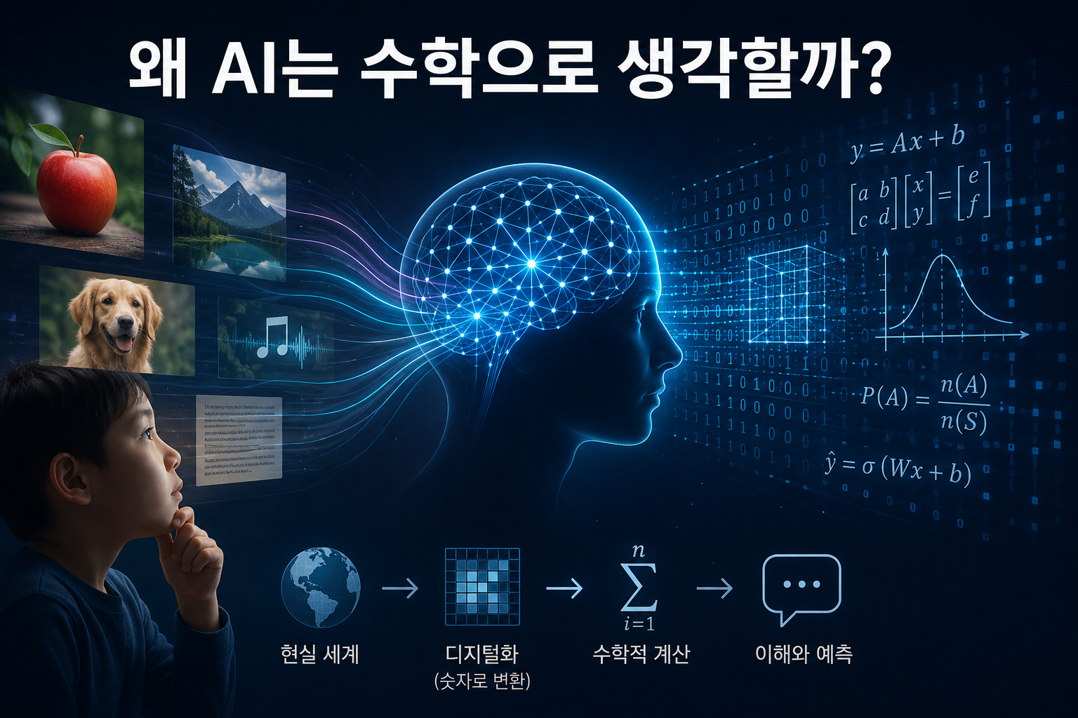 왜 AI는 수학으로 생각할까?