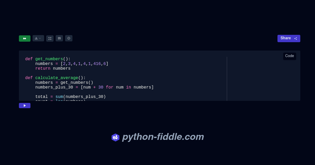 Python fiddle online python ide compiler and interpreter