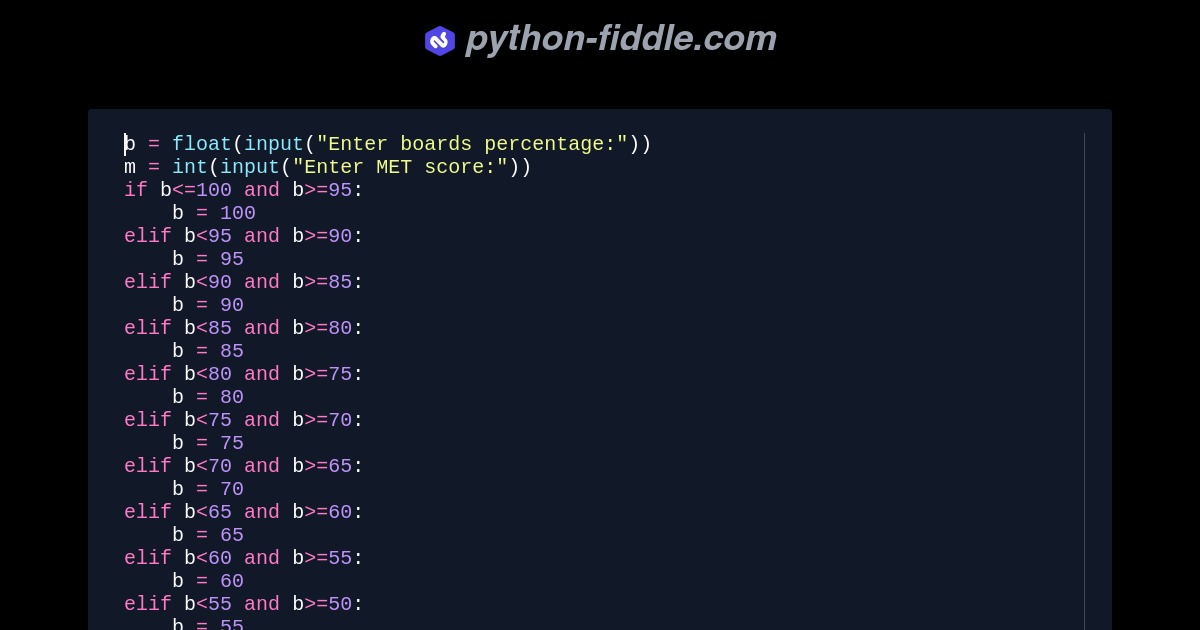 Python fiddle online python ide compiler and interpreter