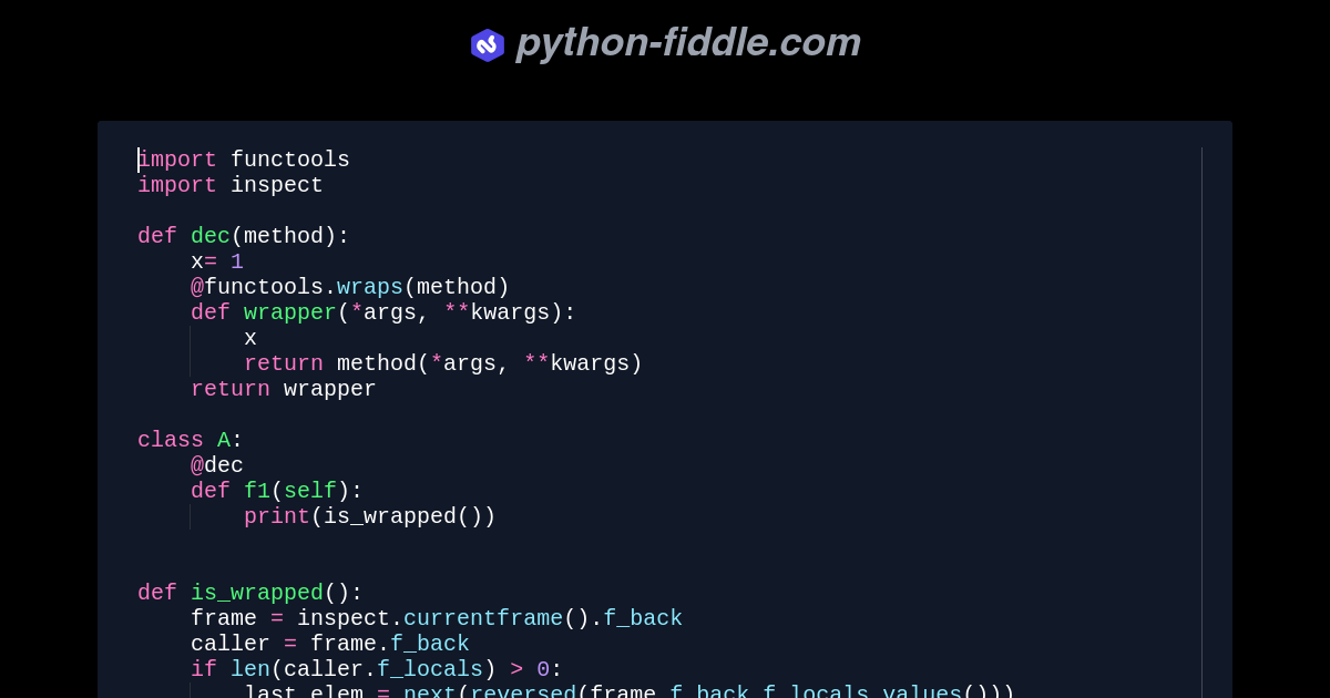 Python-Fiddle: Online Python Compiler, IDE, and Interpreter