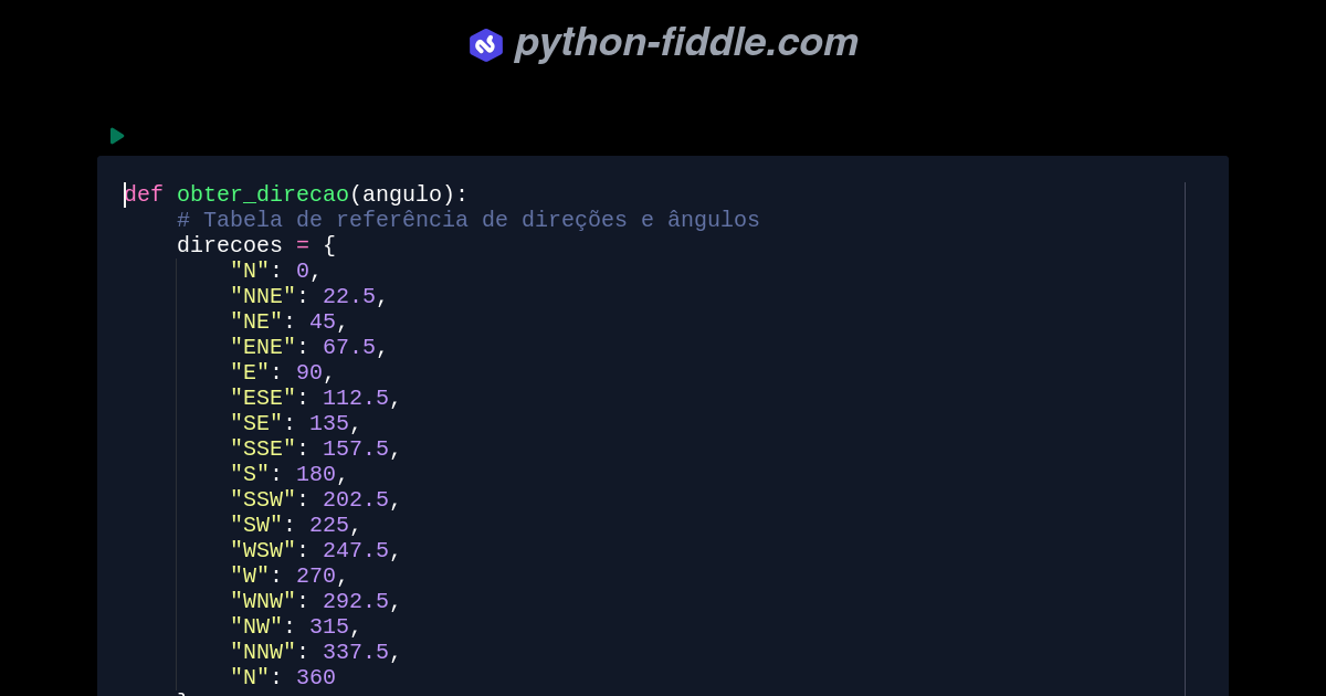Python-Fiddle: Online Python Compiler, IDE, and Interpreter