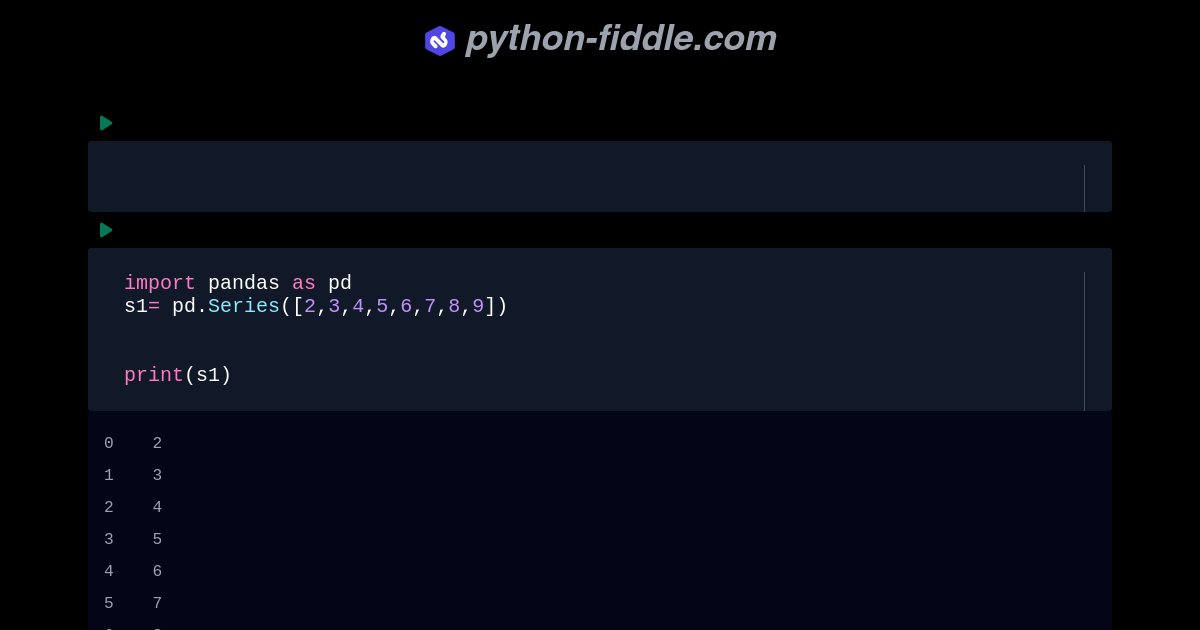 Python-Fiddle: Online Python Compiler, IDE, and Interpreter