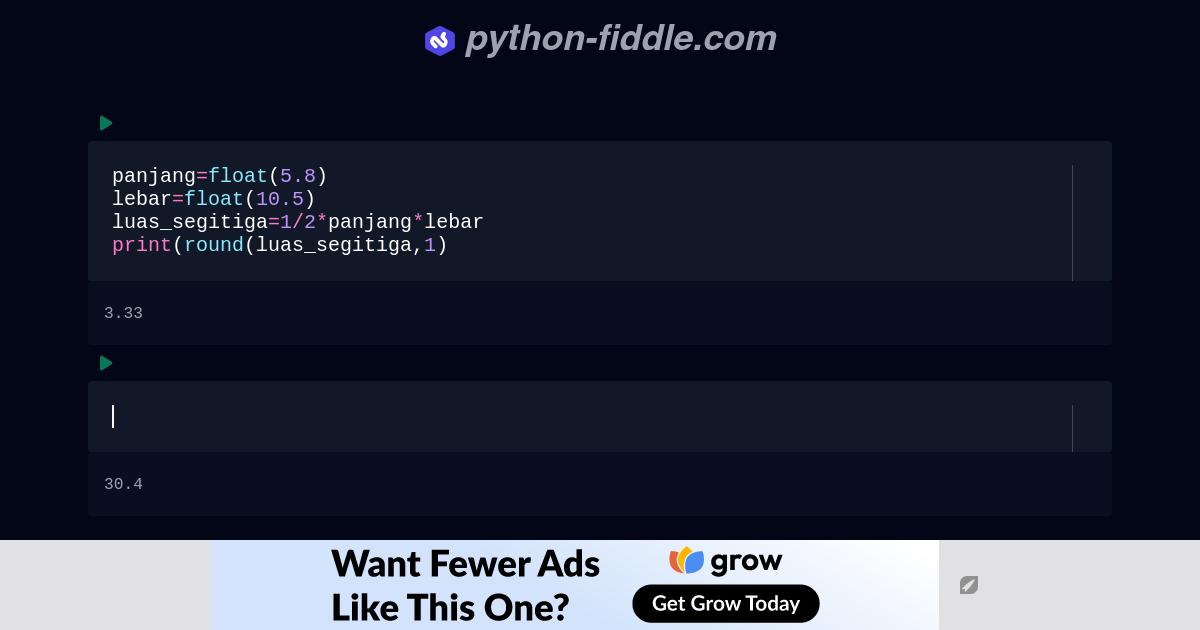 PythonFiddle Online Python Compiler, IDE, and Interpreter