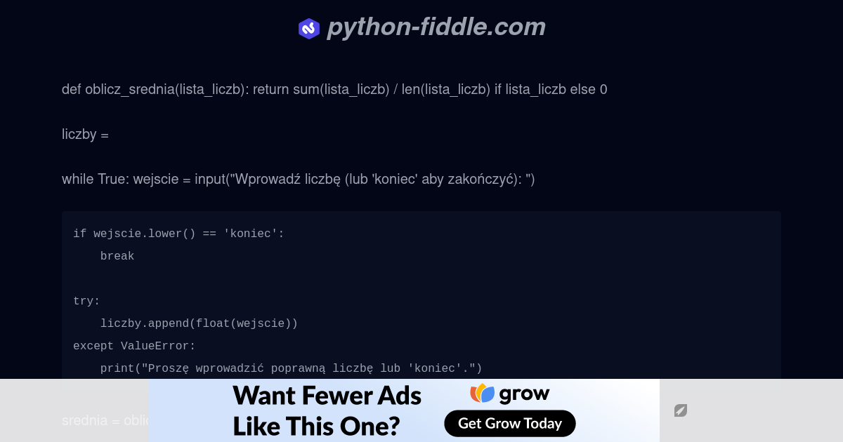 Python-Fiddle: Online Python IDE, Compiler, and Interpreter
