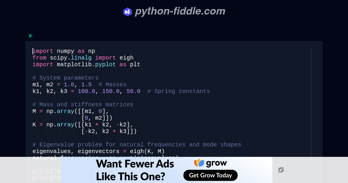 Python-Fiddle: Online Python IDE, Compiler, and Interpreter