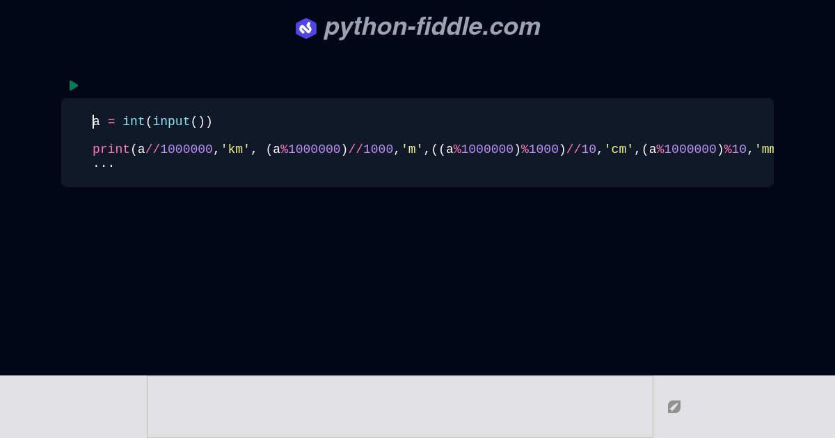 Python-Fiddle: Online Python IDE, Compiler, and Interpreter