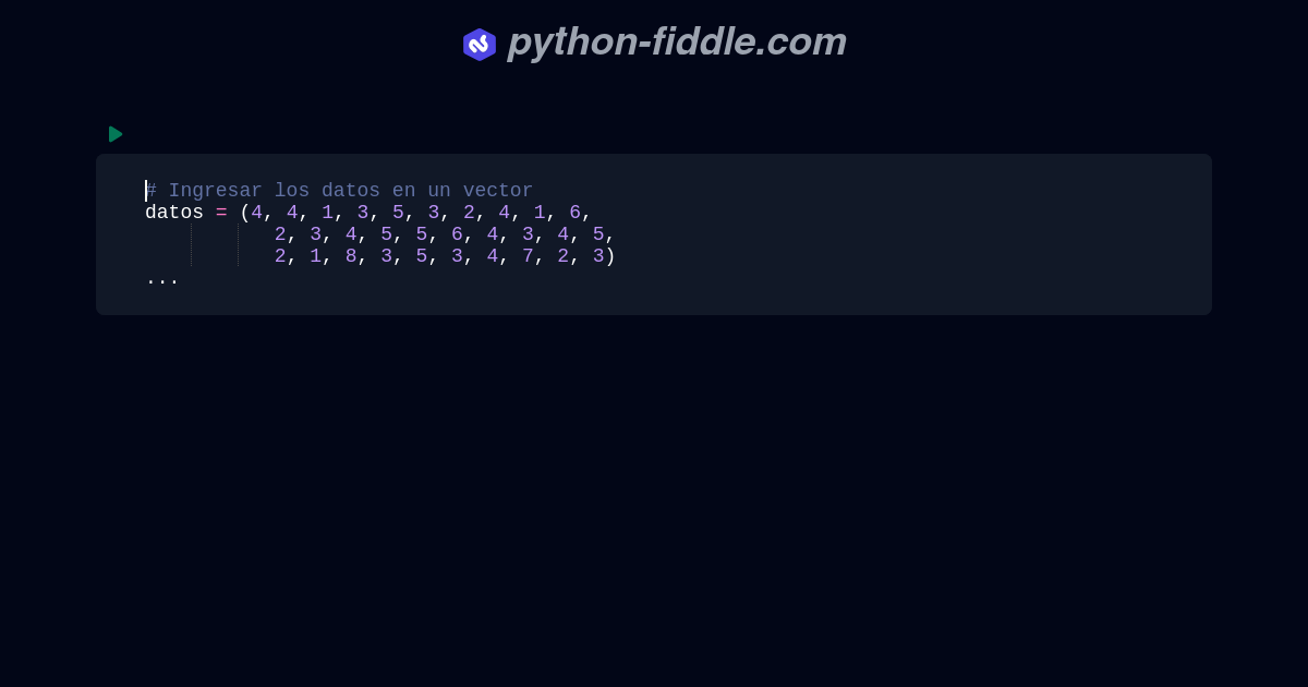 Python-Fiddle: Online Python IDE, Compiler, and Interpreter