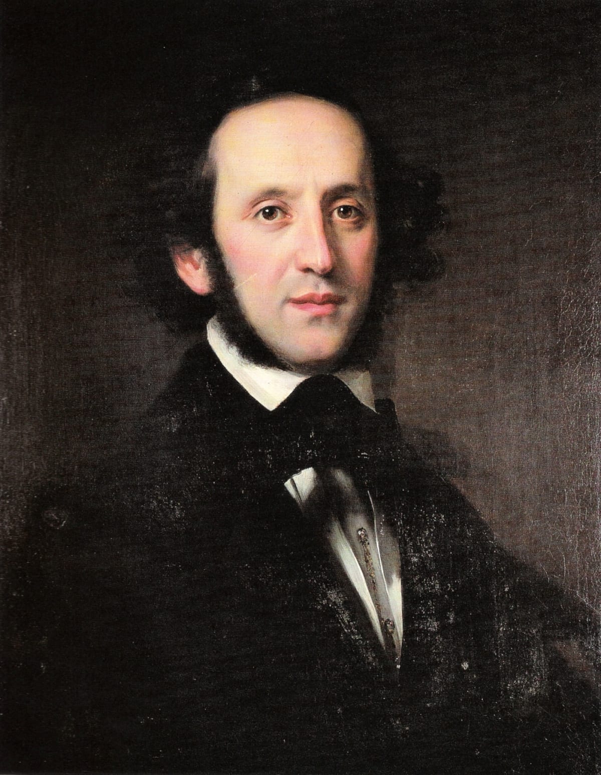 Felix Mendelssohn, who conducted the 1829 revival of Bach\u2019s St. Matthew Passion from memory after studying the score silently
