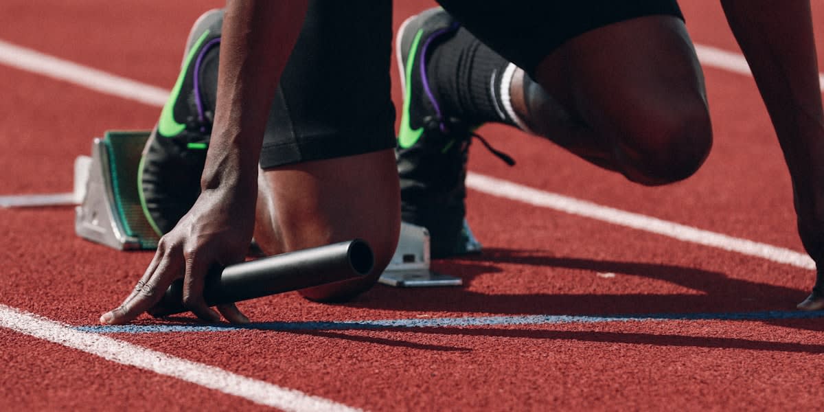 College athlete securing NIL brand deal and partnership opportunity