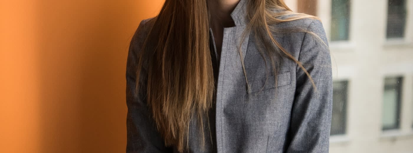 Young professional woman working  -  Gen Z career trends and workplace expectations