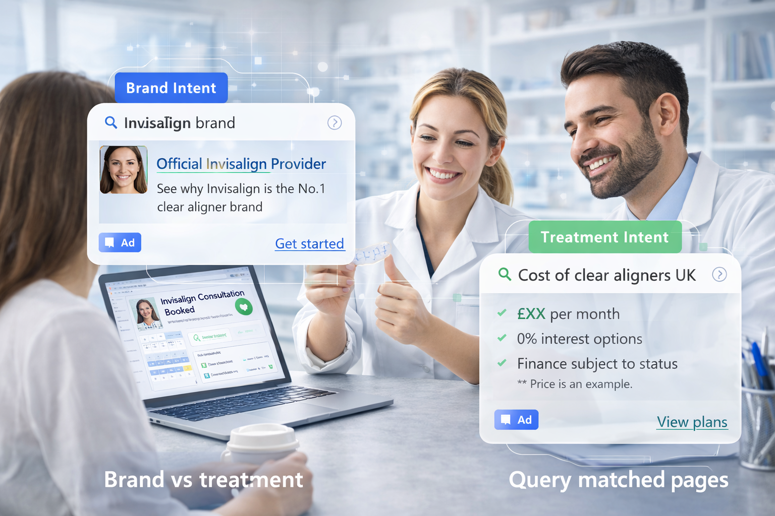 Invisalign lead generation strategy for UK cosmetic dental clinics