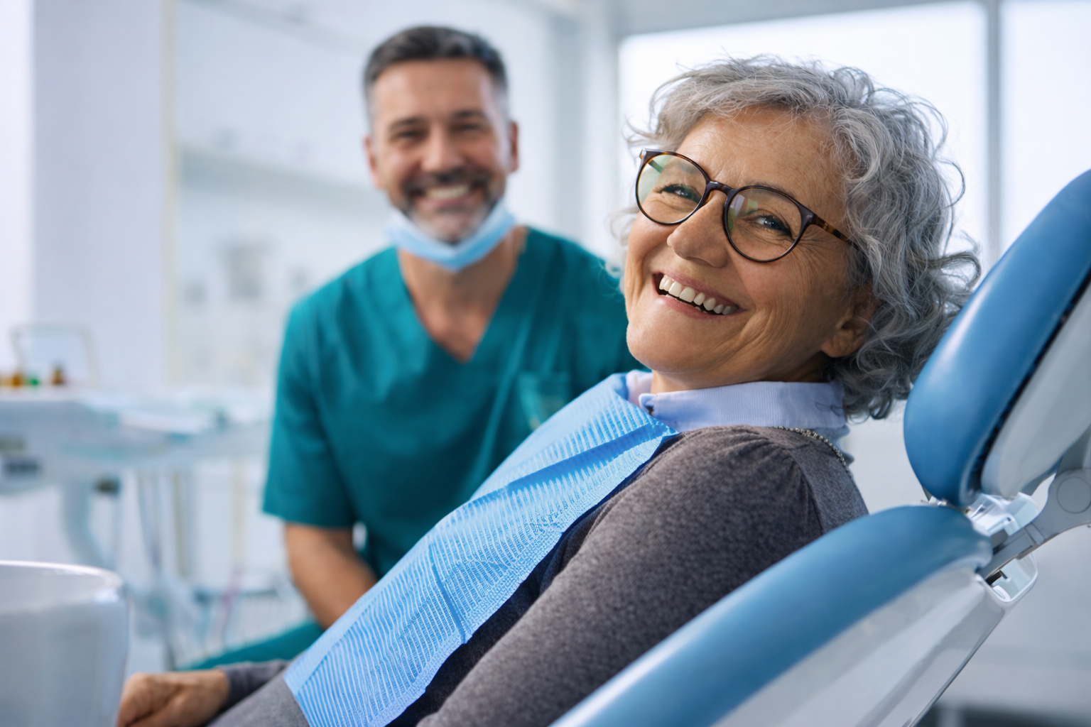 Clinic Flow Dental dashboard illustration