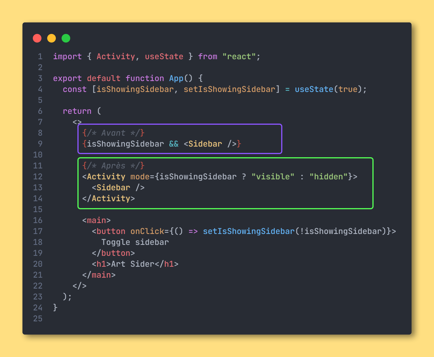 React 19.2 vient de sortir : je teste le nouveau composant <Activity>