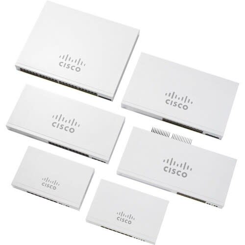 Cisco Switch Cbs220 Administrable Smart Capa 2, 48 Puertos Gigabit Ethernet, No Poe, 4 Puertos Sfp (4x 1g/10g), El Smartnet Se Adquiere Por Separado