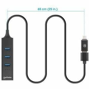 Adaptador Usb V3.0 Usb A/C A Red Gb + Hub - 3 Total Usb Port(s) - 3 Usb 3.0 Port(s)1 Puerto(s) De Red (rj-45) - Pc, Mac, Chromeos - Image 4