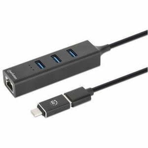 Adaptador Usb V3.0 Usb A/C A Red Gb + Hub - 3 Total Usb Port(s) - 3 Usb 3.0 Port(s)1 Puerto(s) De Red (rj-45) - Pc, Mac, Chromeos - Image 5