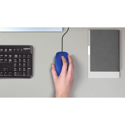 Logitech Mouse Logitech M110 - Usb Tipo A - óptico - 3 Botón(es) - Negro - Cable - 1000 Dpi - Rueda De Desplazamiento - Simétrico