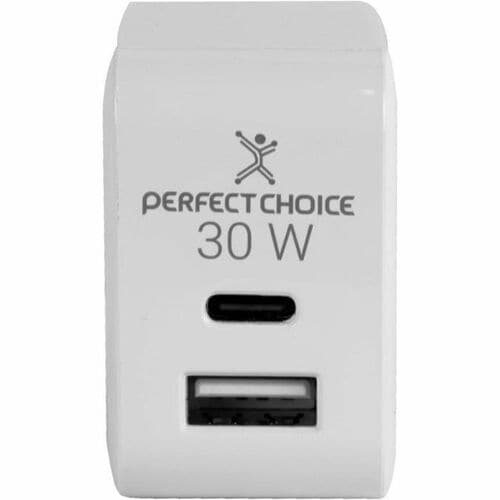 Adaptador De Corriente Universal Carga Rápida 30w 2 Puertos | Perfect Choice - Image 3