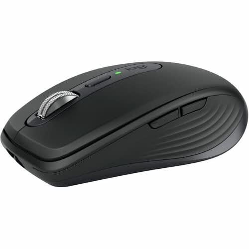 Mouse Logitech Mx Anywhere 3s - Bluetooth - Usb - Darkfield - Grafito - Inalámbrico - Recargable - 8000 Dpi - Rueda De Desplazamiento - Image 4