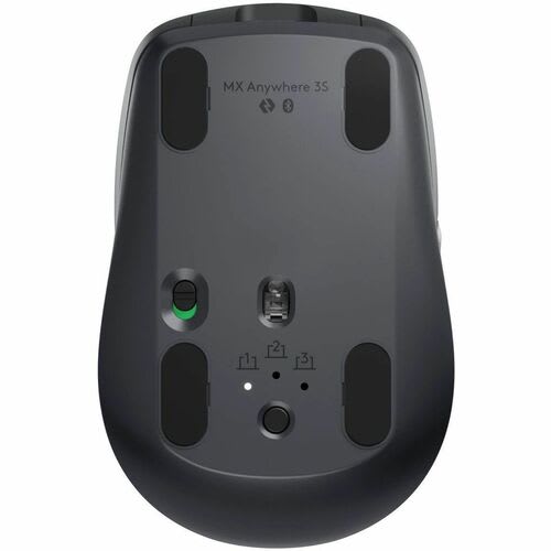 Mouse Logitech Mx Anywhere 3s - Bluetooth - Usb - Darkfield - Grafito - Inalámbrico - Recargable - 8000 Dpi - Rueda De Desplazamiento - Image 8
