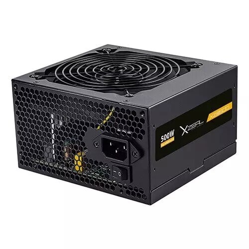 Xzeal Gaming Fuente De Poder Xzeal Xz500 Atx/500w/80 Plus Bronze/No Modular/Negro